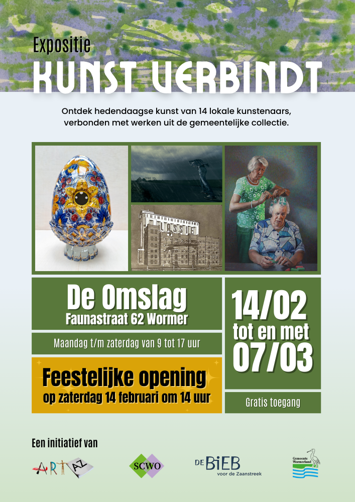 Kunst Verbindt flyer voorkant