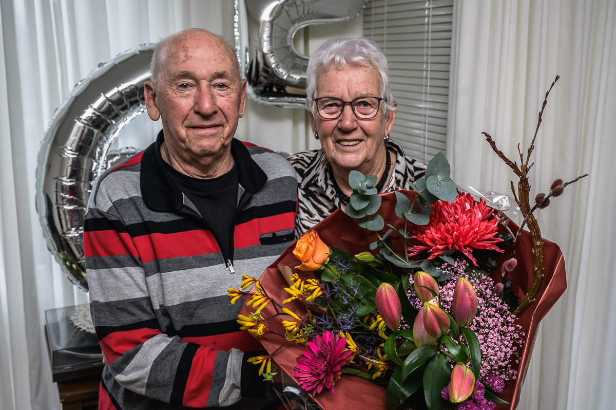 Echtpaar Snijders-Oving 65 jaar getrouwd!