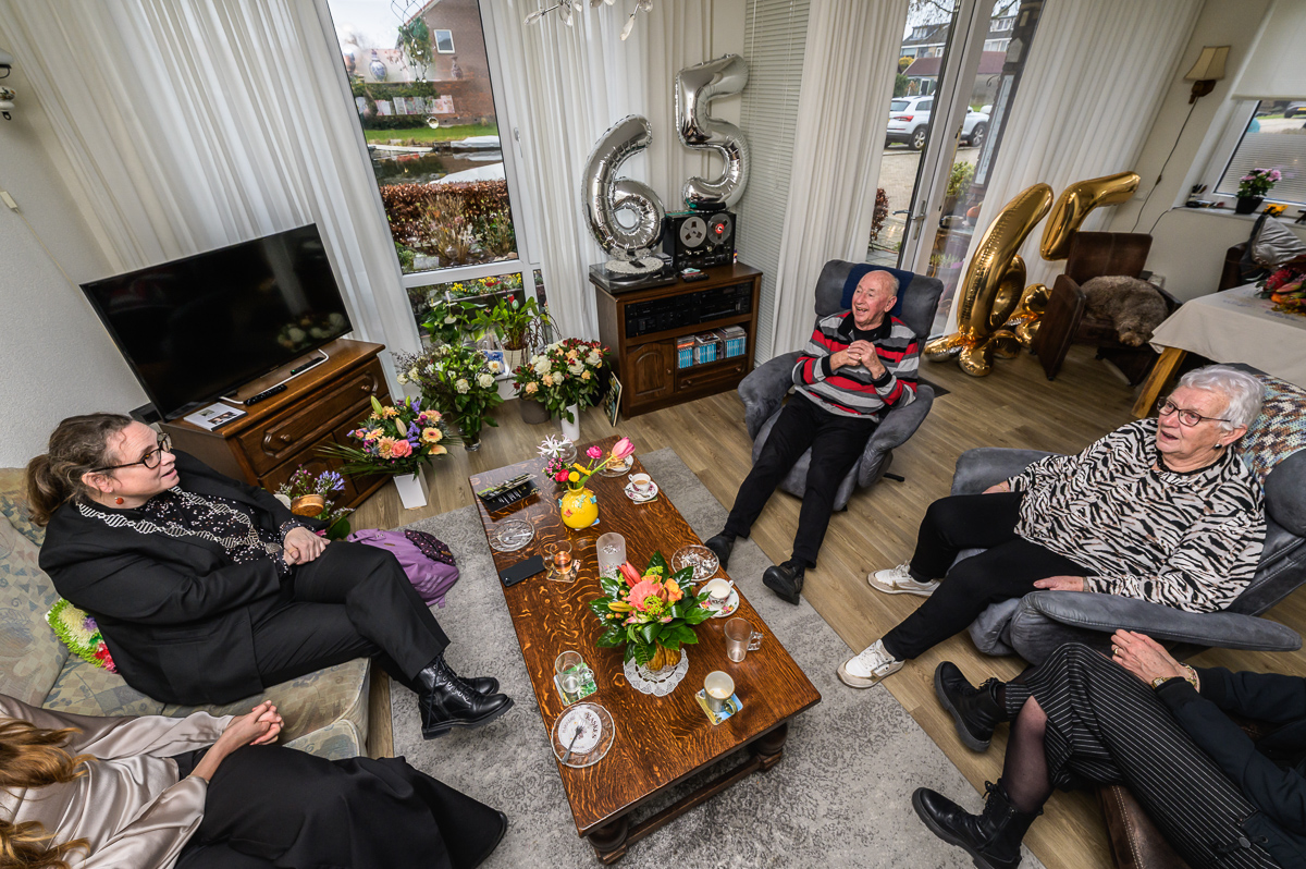 Echtpaar Snijders-Oving 65 jaar getrouwd!