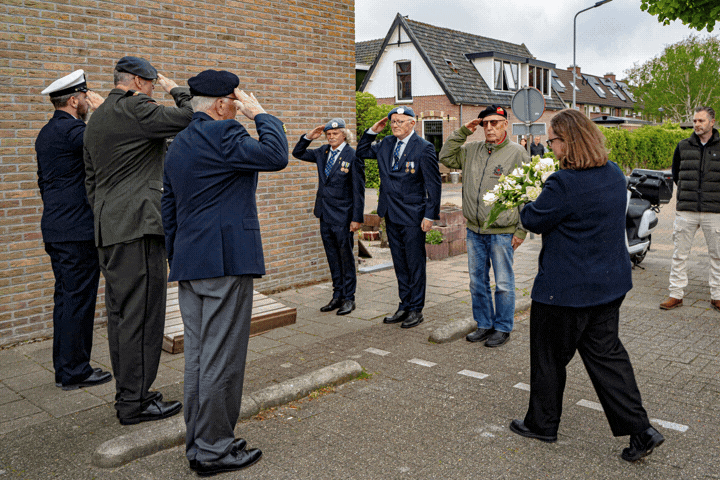 Sfeerimpressie dodenherdenking Wormer