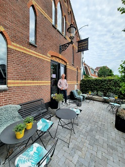 Michiel voor het Valerius Boutique Hotel U