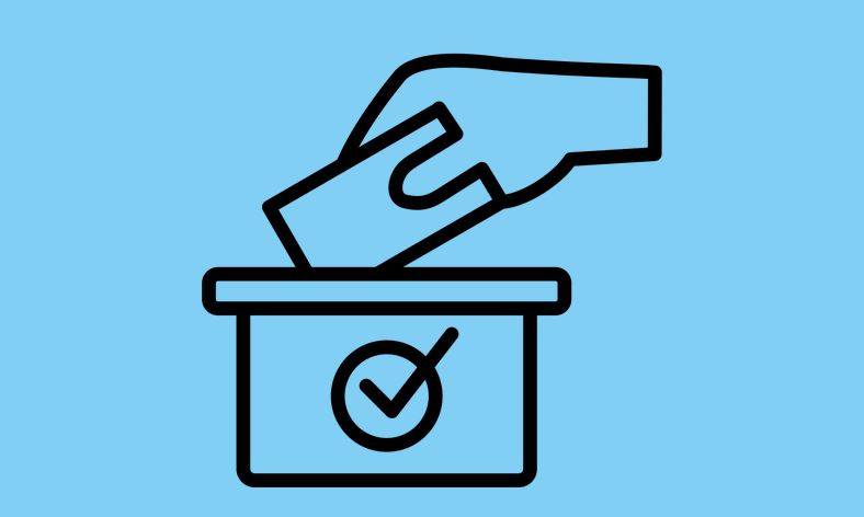 Pictogram voor stemmen