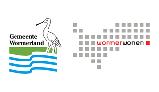 Logo's Gemeente Wormerland en WormerWonen