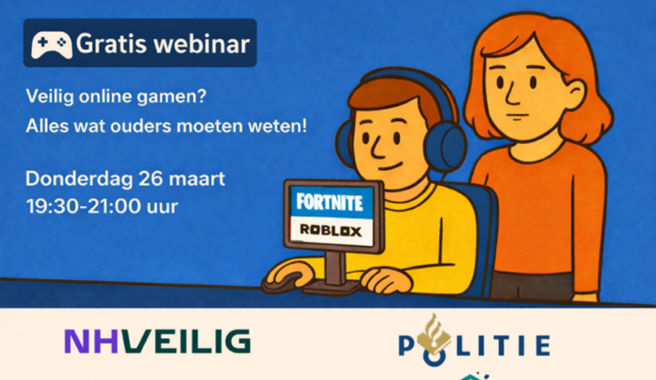 Webinar veilig online gamen voor ouders
