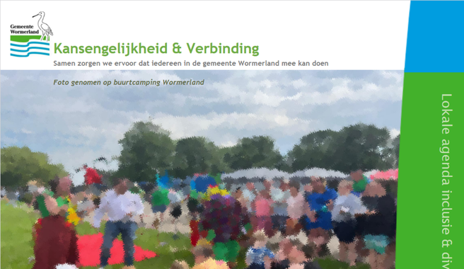 Het voorblad van het document Kansgelijkheid en verbinding