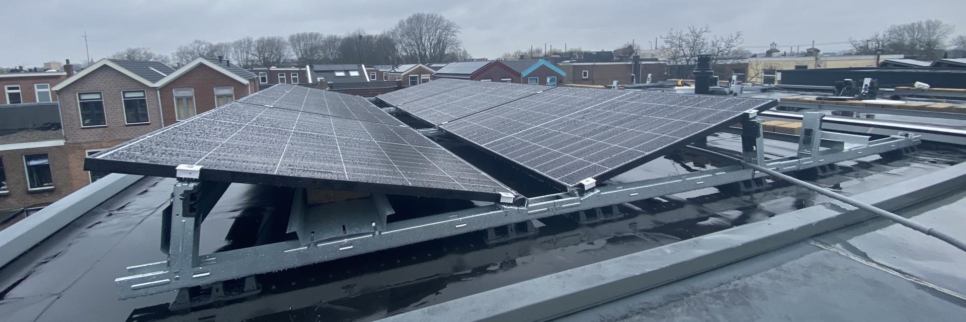 Zonnepanelen op dak